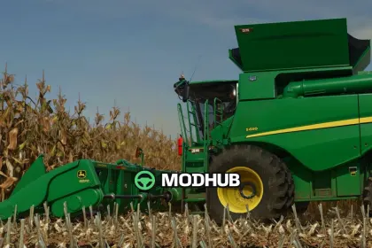 Жатка кукурудзяна John Deere 612FC/712FC V1.0 для FS25 — 6