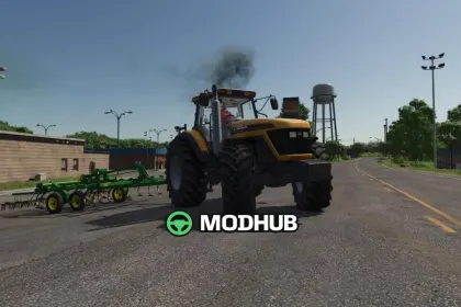 Симуляція вихлопу Real Exhaust Smoke BETA 3 v1.0 для FS25 — 2