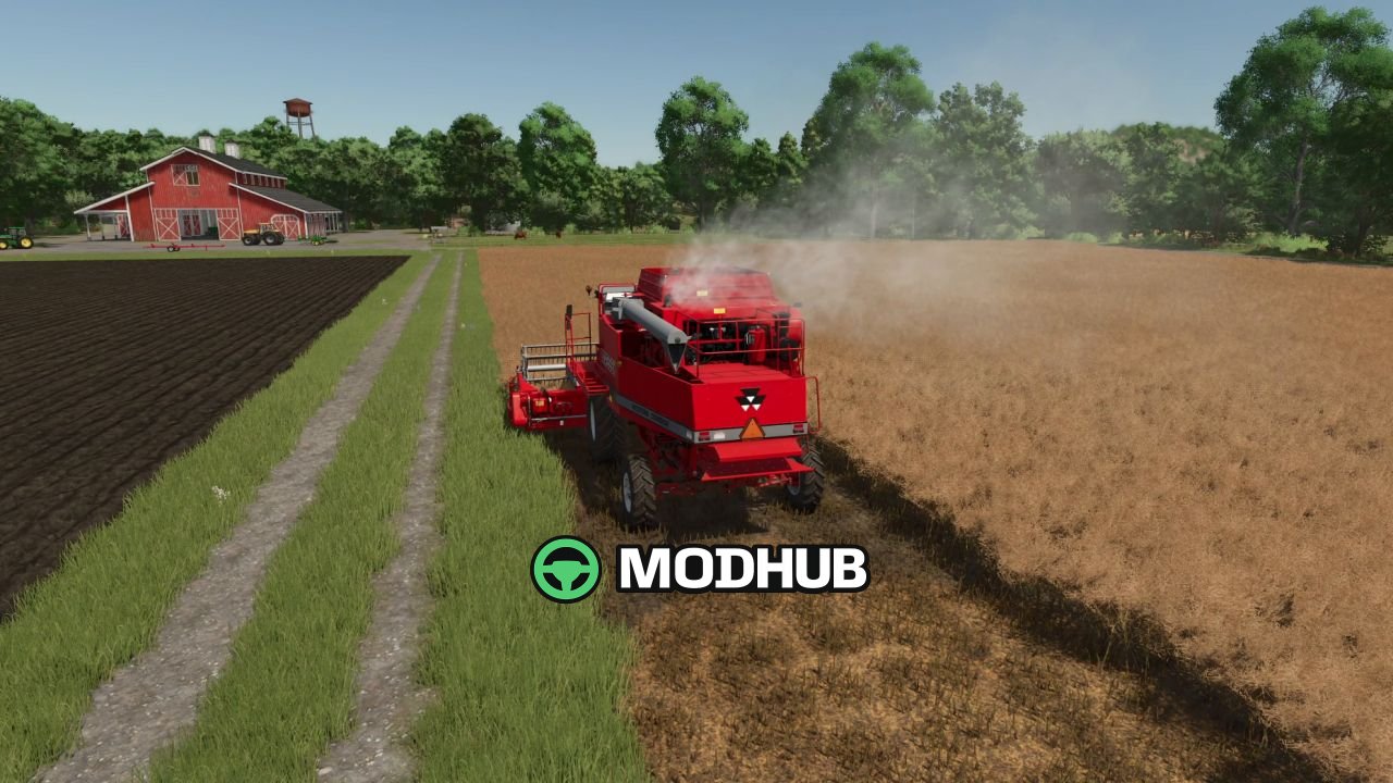 Симуляція вихлопу Real Exhaust Smoke BETA 3 v1.0 для FS25