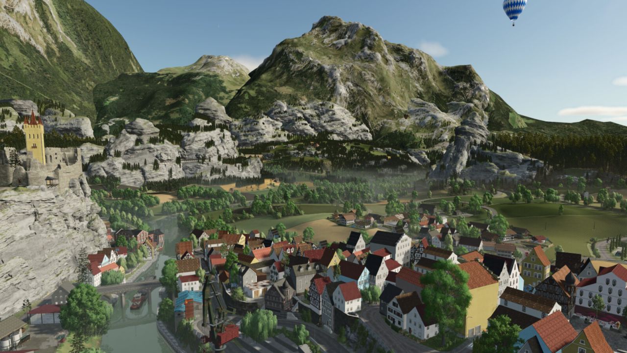 Legendary Map Geistal for Farming Simulator 25 — Bavarian Landscapes and 108 Fields