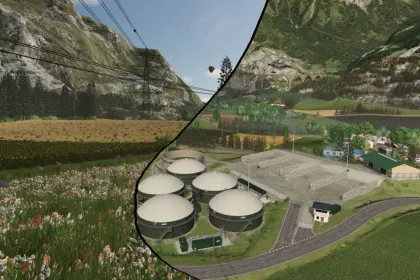 Legendarny Map Geistal do Farming Simulator 25 — Bawarskie Krajobrazy i 108 Pól — 5