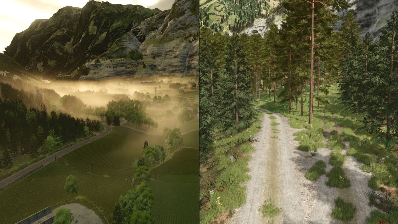 Legendarny Map Geistal do Farming Simulator 25 — Bawarskie Krajobrazy i 108 Pól