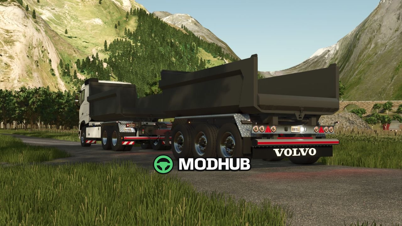 Самоскидний причіп Tipper Trailer V1.0 для FS25