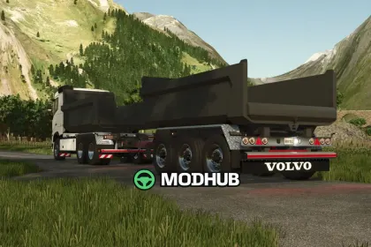 Самоскидний причіп Tipper Trailer V1.0 для FS25 — 2