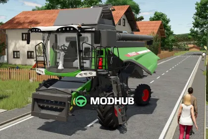 Комбайн Fendt 5275 CSL V1.0 для FS25