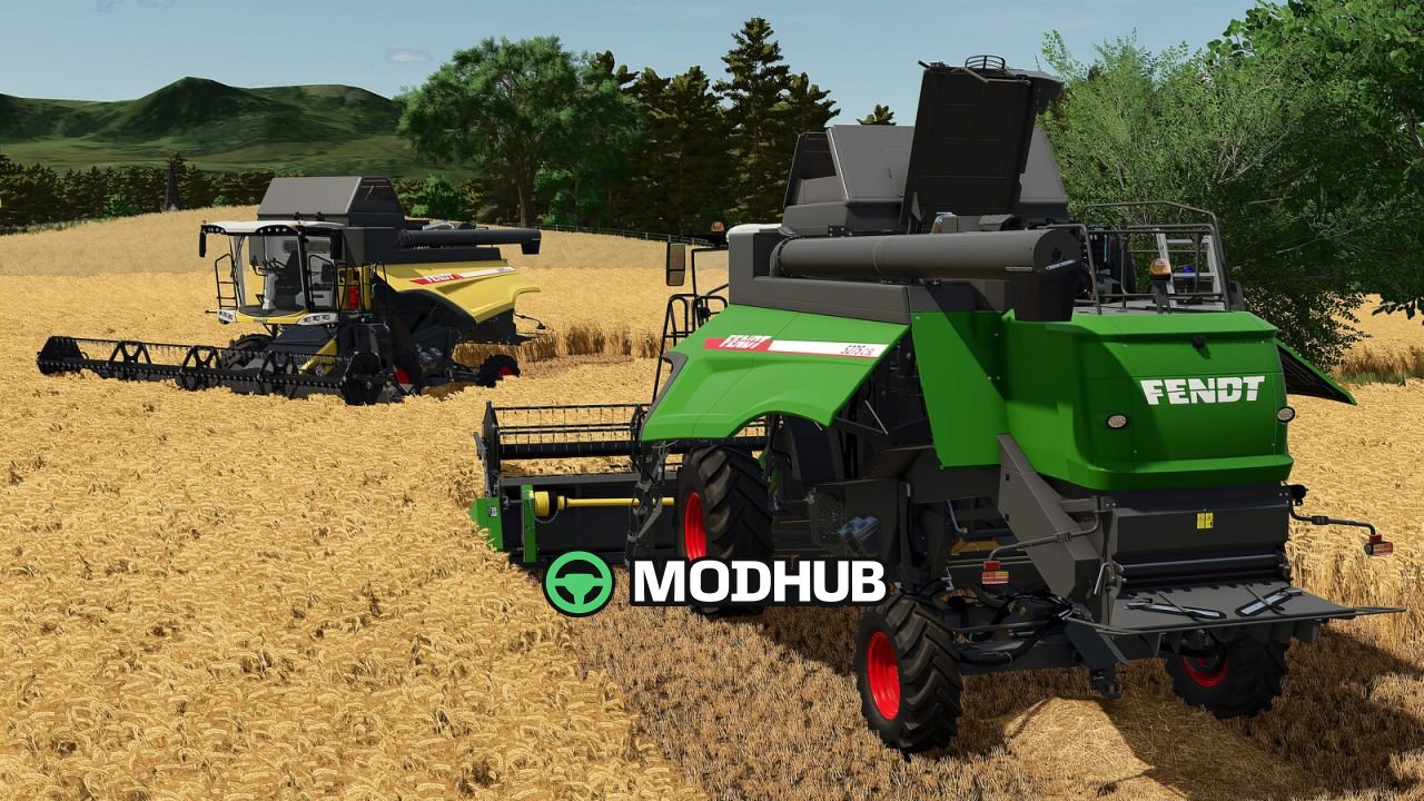 Комбайн Fendt 5275 CSL V1.0 для FS25