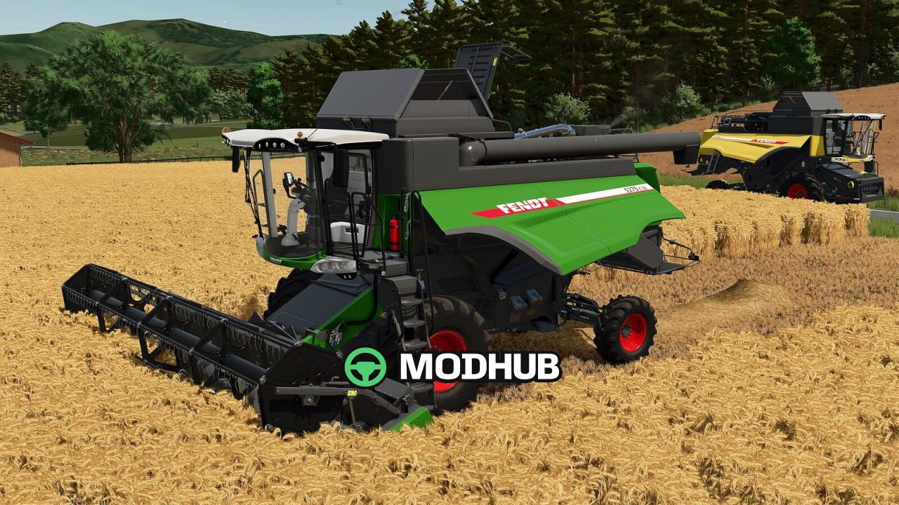 Комбайн Fendt 5275 CSL V1.0 для FS25