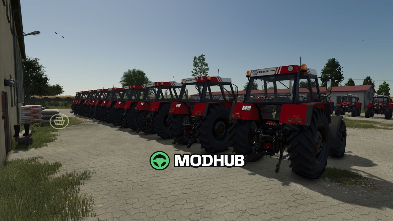 Трактор Zetor Crystal 4 Pack Edit V1.0.0.1 для FS25