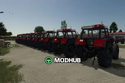 Трактор Zetor Crystal 4 Pack Edit V1.0.0.1 для FS25 — 2