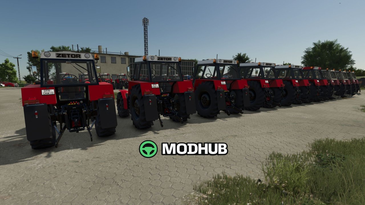 Трактор Zetor Crystal 4 Pack Edit V1.0.0.1 для FS25