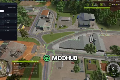AutoDrive Fazenda Agua Limpa V1.0 для FS25 — 4