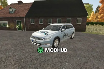 Skin Volkswagen Passat B8 2015 Driving School Shift V1.0 for FS25