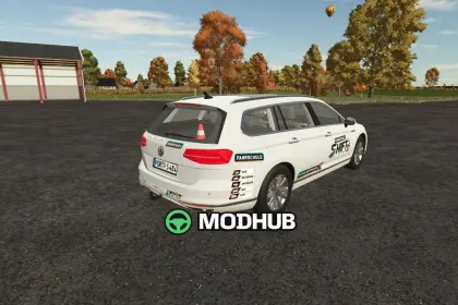 Скін Volkswagen Passat B8 2015 Driving School Shift V1.0 для FS25 — 2