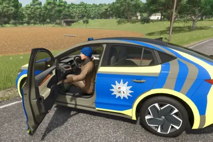 Moderner Elektro-Crossover Skoda Enyaq Coupé Plus — Maximum an Realismus für FS25 — 3