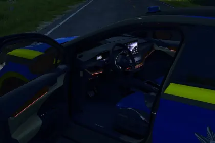 Moderner Elektro-Crossover Skoda Enyaq Coupé Plus — Maximum an Realismus für FS25 — 4