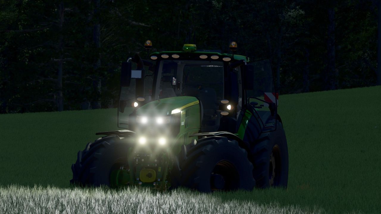 Трактор John Deere 6230-6250R 2019 для Farming Simulator 25