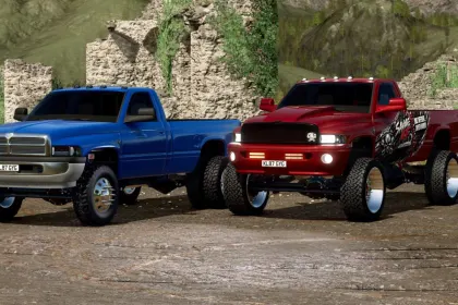 Автомобіль Dodge RAM 3500 SC 1998 для Farming Simulator 25