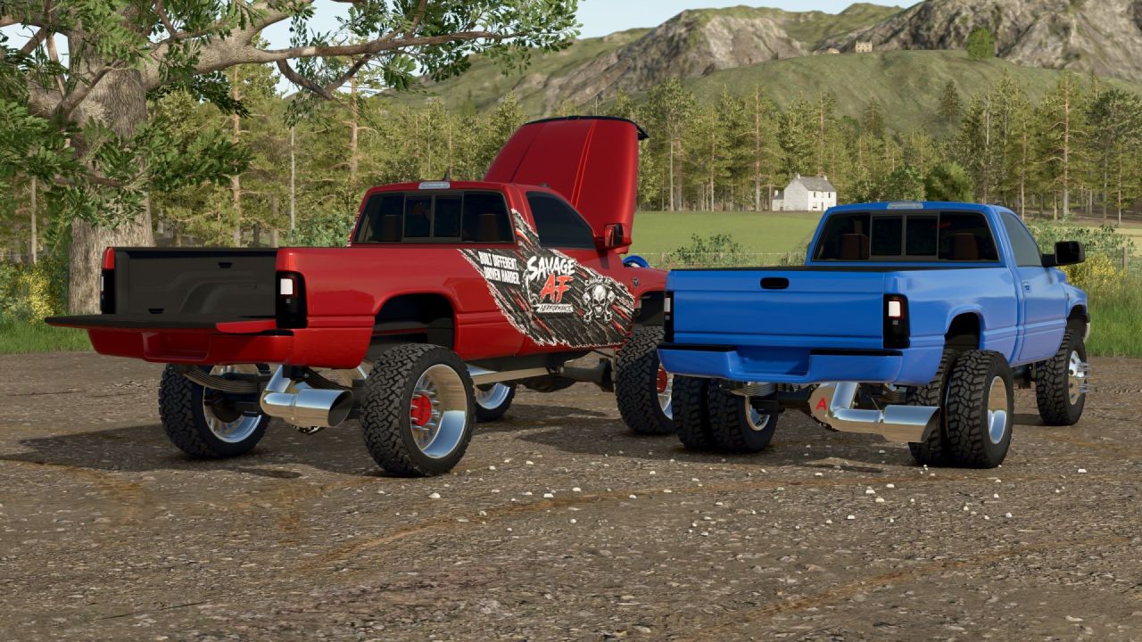 Автомобіль Dodge RAM 3500 SC 1998 для Farming Simulator 25