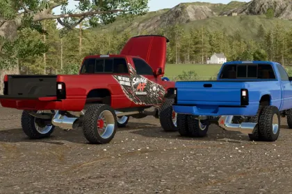 Автомобіль Dodge RAM 3500 SC 1998 для Farming Simulator 25 — 6