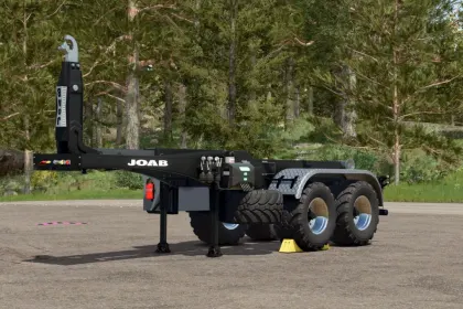 Змінний причіп (хакліфт) Hooklift для Farming Simulator 25