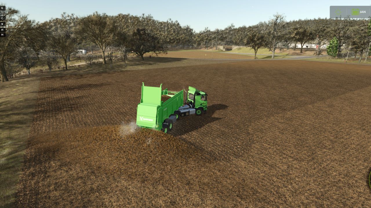 Змінний причіп (хакліфт) Hooklift для Farming Simulator 25
