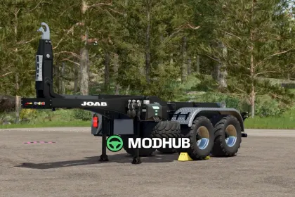 Причіп-евакуатор Hooklift trailer V1.0 для FS25
