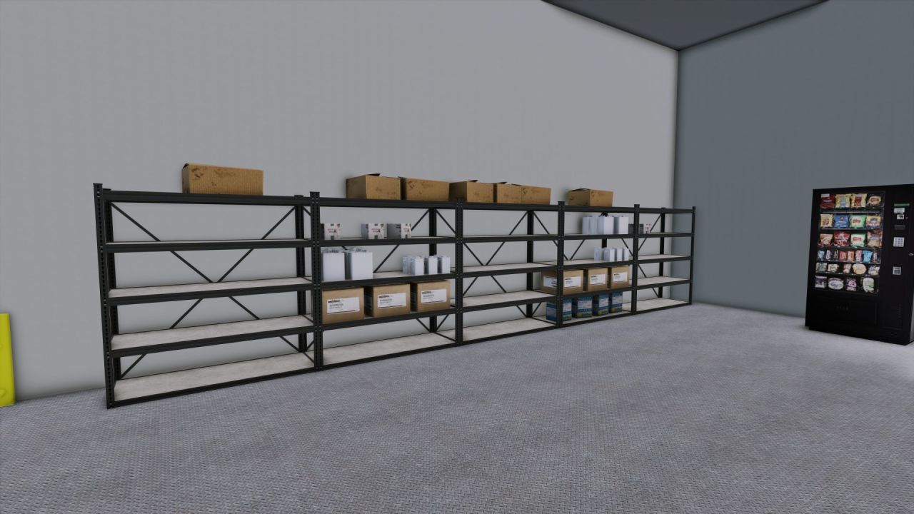 Майстерня та складський ангар Large Work Shop & Storage Facility для Farming Simulator 25