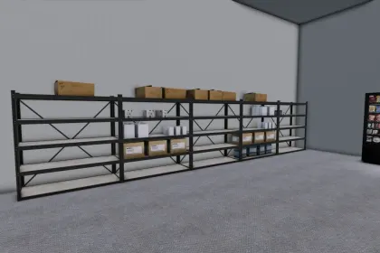 Майстерня та складський ангар Large Work Shop & Storage Facility для Farming Simulator 25 — 3