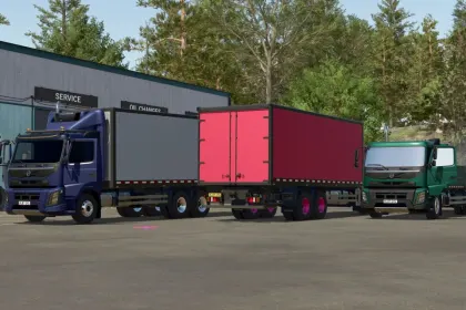 Вантажівка Volvo FMX XXL для Farming Simulator 25