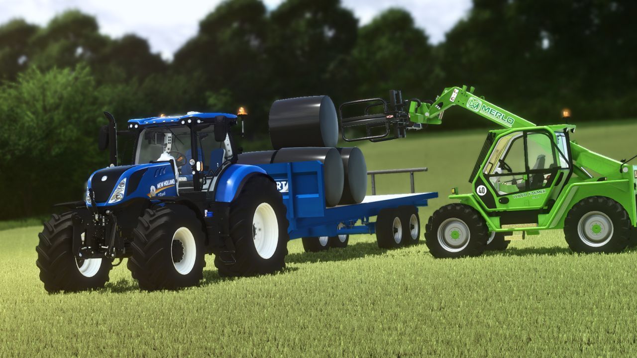 Платформа-контейнер Stewart GX 15 FT для Farming Simulator 25