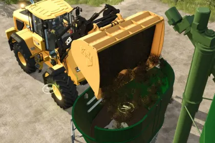 Nowoczesna Instalacja Biogazowa Wood-Biogas dla Ekonomicznej Farmy w FS25 — 2