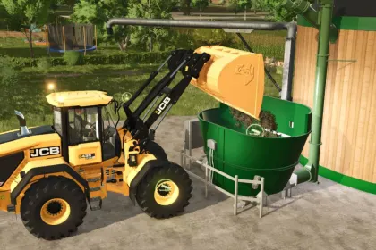 Nowoczesna Instalacja Biogazowa Wood-Biogas dla Ekonomicznej Farmy w FS25 — 3