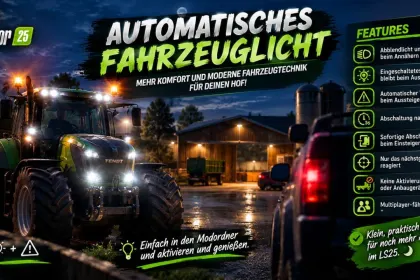 Функція «Coming Home» для Farming Simulator 25 — 2