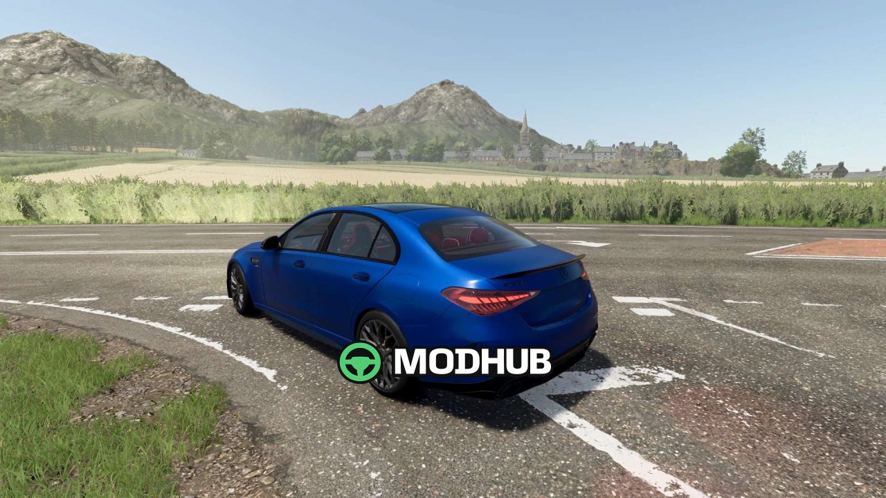 Автомобіль 2024 Mercedes-Benz AMG C63 S E Performance V1.0 для FS25