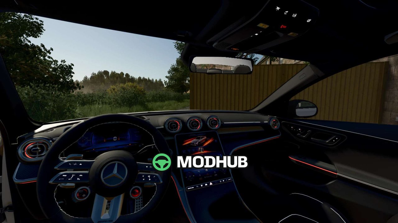 Автомобіль 2024 Mercedes-Benz AMG C63 S E Performance V1.0 для FS25