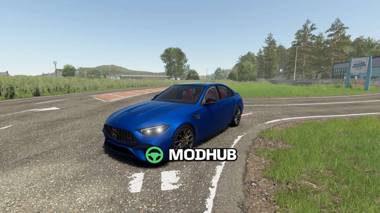 Автомобіль 2024 Mercedes-Benz AMG C63 S E Performance V1.0 для FS25