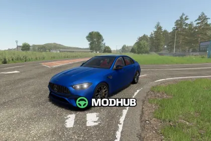 Автомобіль 2024 Mercedes-Benz AMG C63 S E Performance V1.0 для FS25 — 6