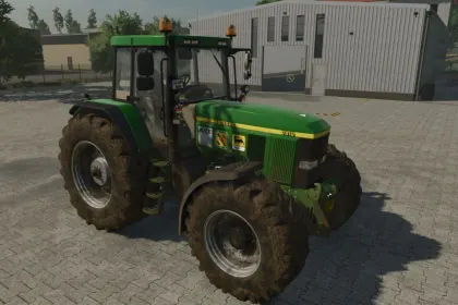 Трактор John Deere 7810 для Farming Simulator 25