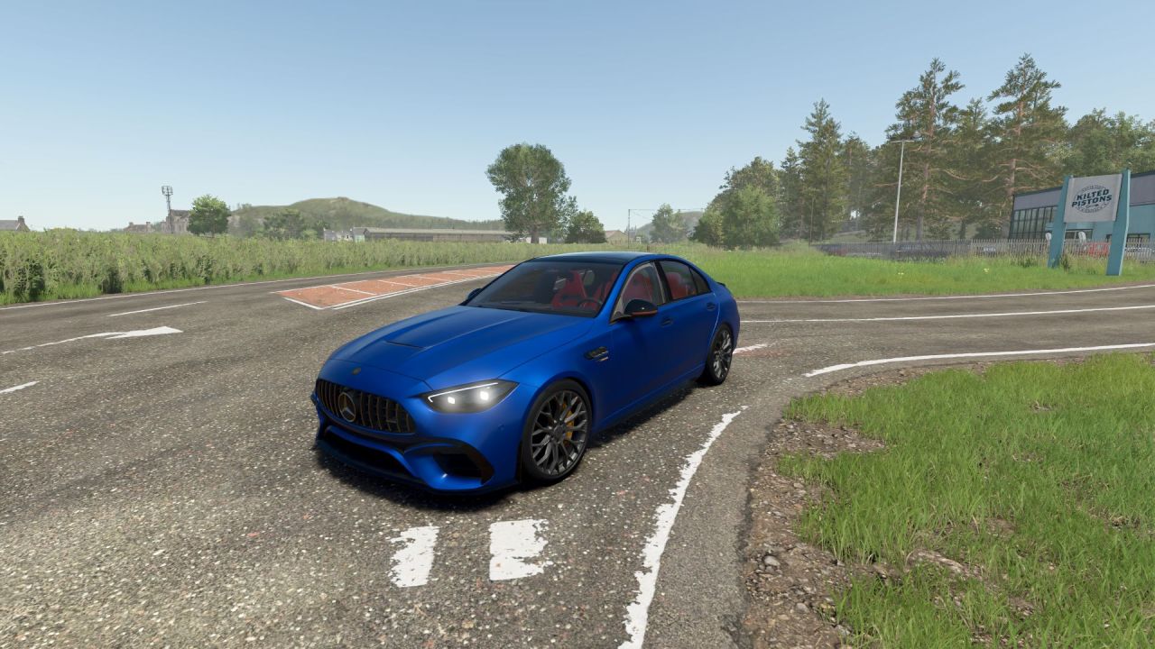 Samochód Mercedes-Benz AMG C63 S E Performance do Farming Simulator 25