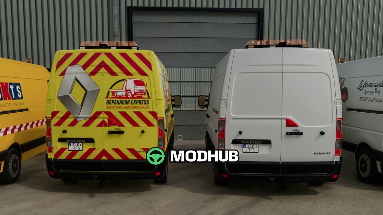 Пакет Renault Master V1.0 для FS25