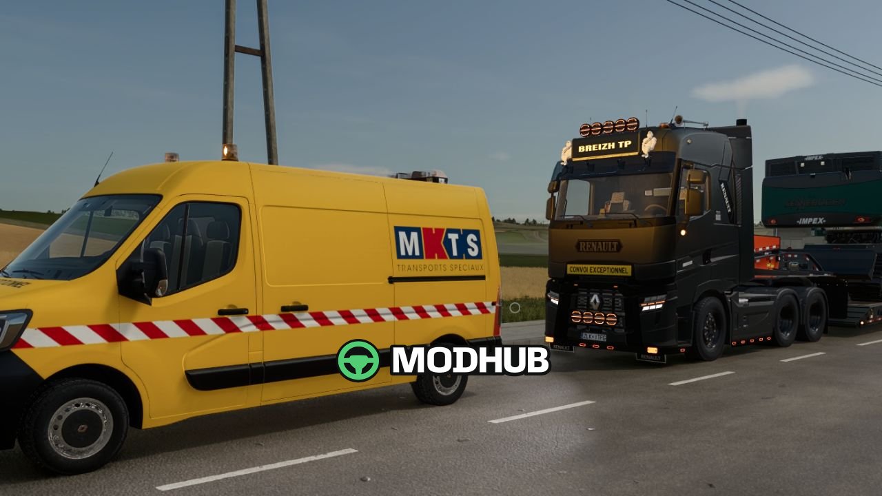 Пакет Renault Master V1.0 для FS25