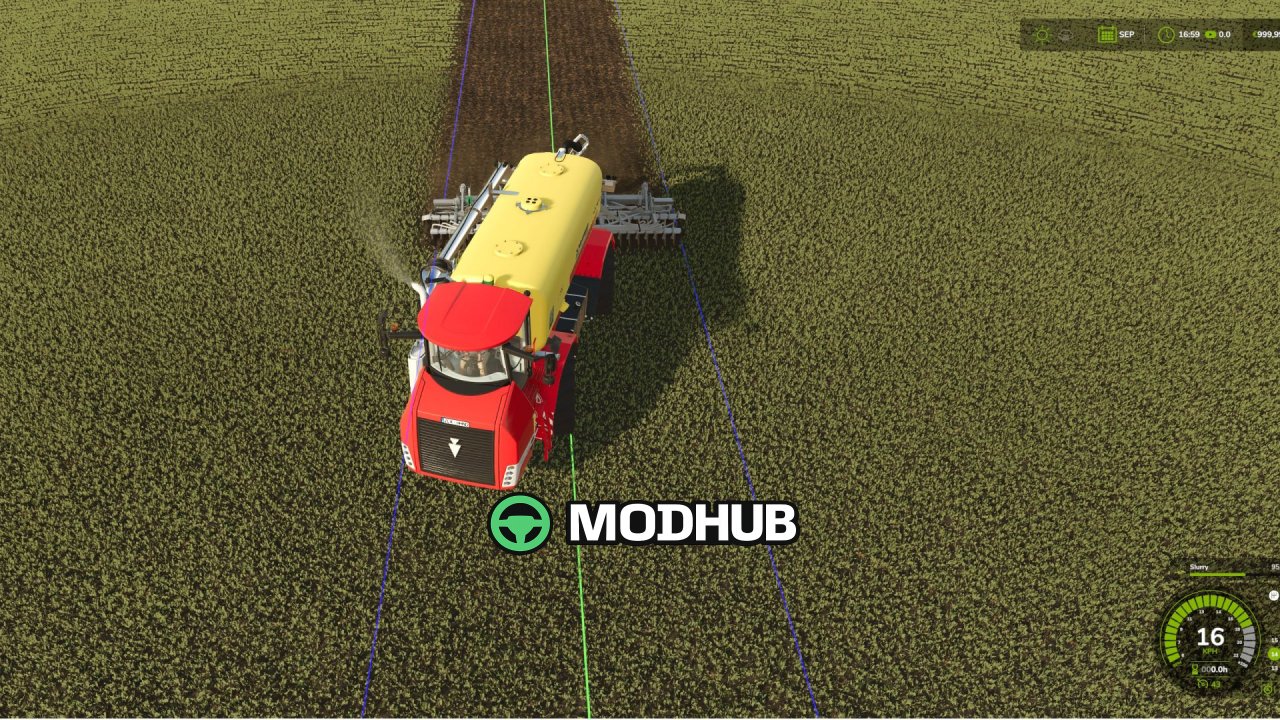 Самохідний розкидач Holmer TerraVariant 600 Eco Edit V1.1 для FS25