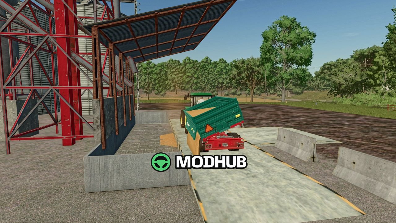 Силос B1-15 Babolna Big farm silo V1.0 для FS25