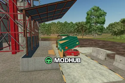 Силос B1-15 Babolna Big farm silo V1.0 для FS25 — 2