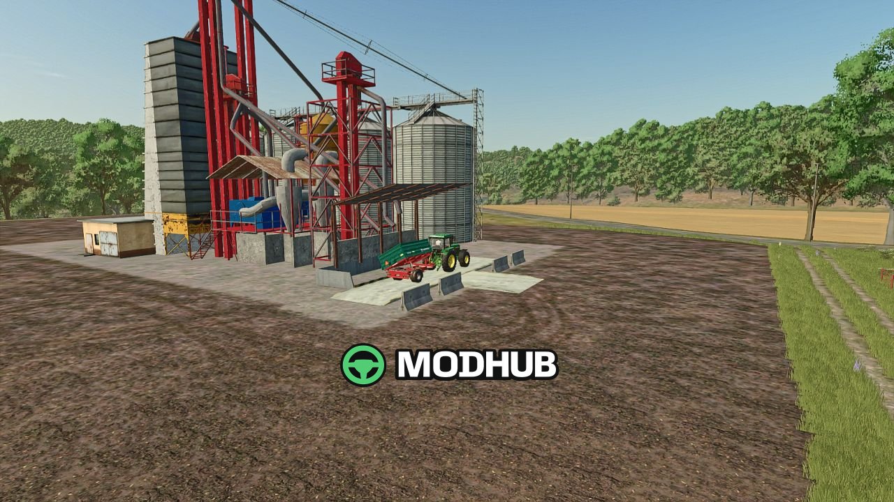Силос B1-15 Babolna Big farm silo V1.0 для FS25