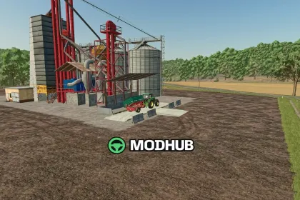 Силос B1-15 Babolna Big farm silo V1.0 для FS25 — 3