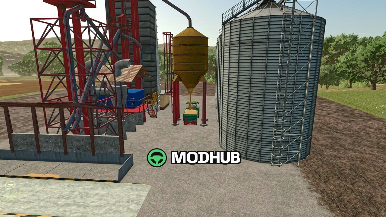 Силос B1-15 Babolna Big farm silo V1.0 для FS25