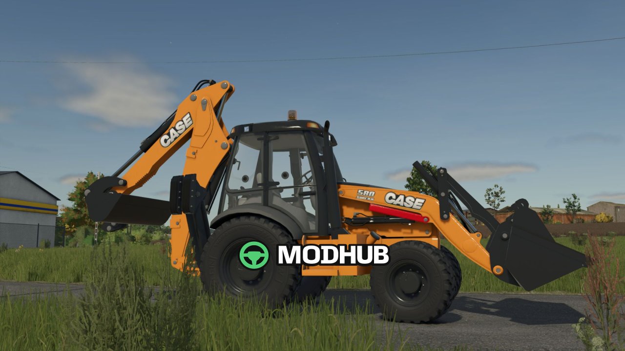 Екскаватор-навантажувачі Case 580N & 580 Super N для FS25