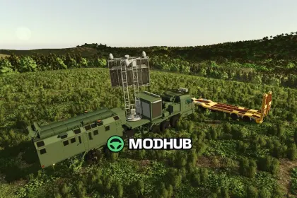 Мобільна РЛС RG‑N1 Sentinel V1.0 для FS25 — 2