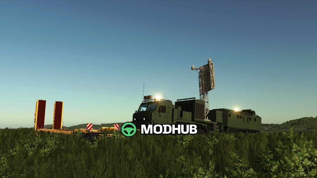 Мобільна РЛС RG‑N1 Sentinel V1.0 для FS25